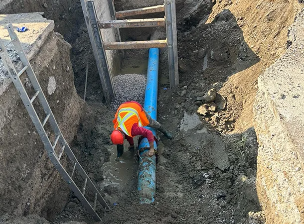 Sewer Pipe Burst Replacement In the UK